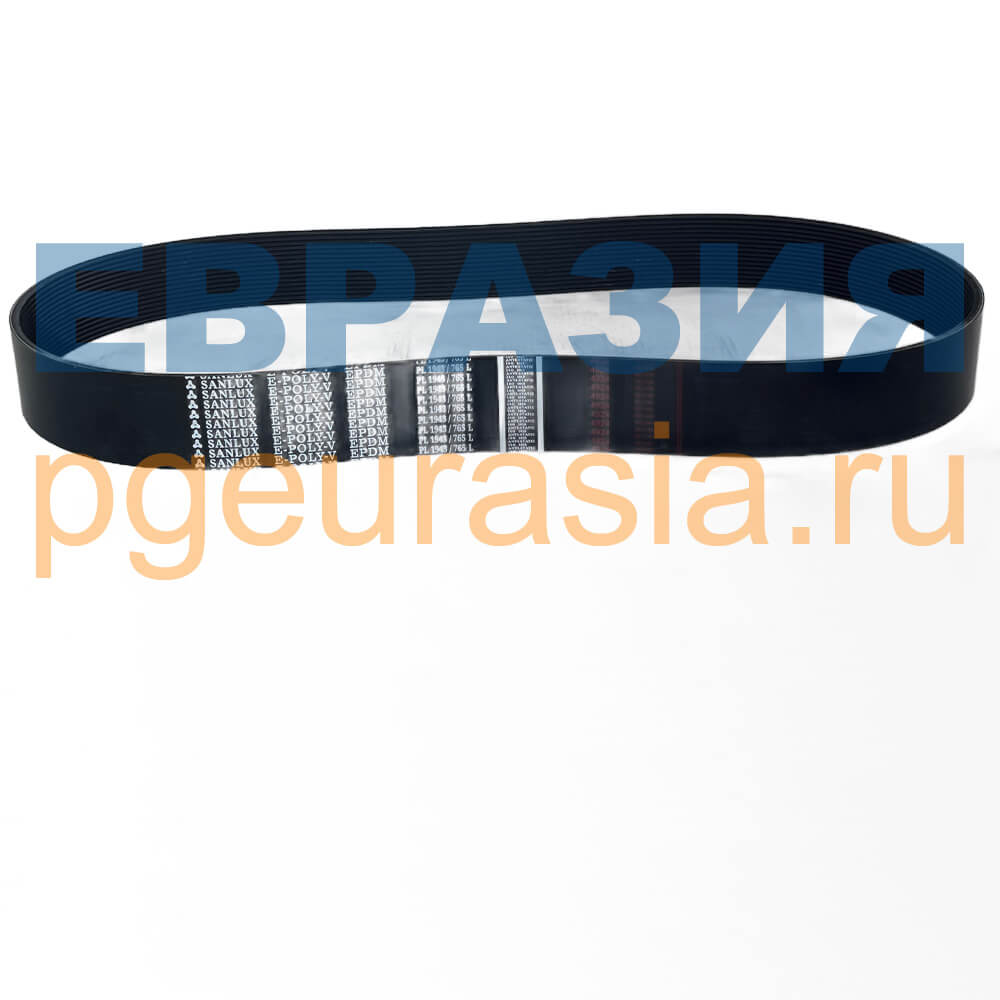 Ремень поликлиновой PL 1943/765 L E-POLY-V EPDM, SANLUX, ширина 16 руч.   
